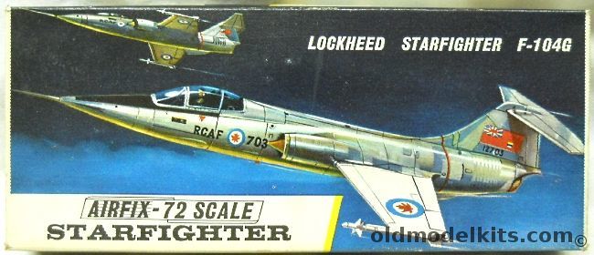 Airfix 1/72 Lockheed Starfighter F-104G - Royal Canadian Air Force, 291 plastic model kit